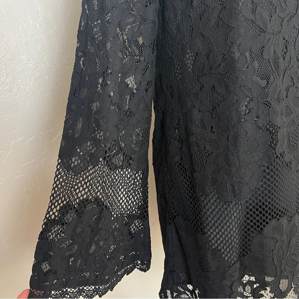 Lulu's Black Lace Mini Dress - Picture 6 of 15